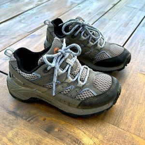 Kids Merrell hiking shoes size 11